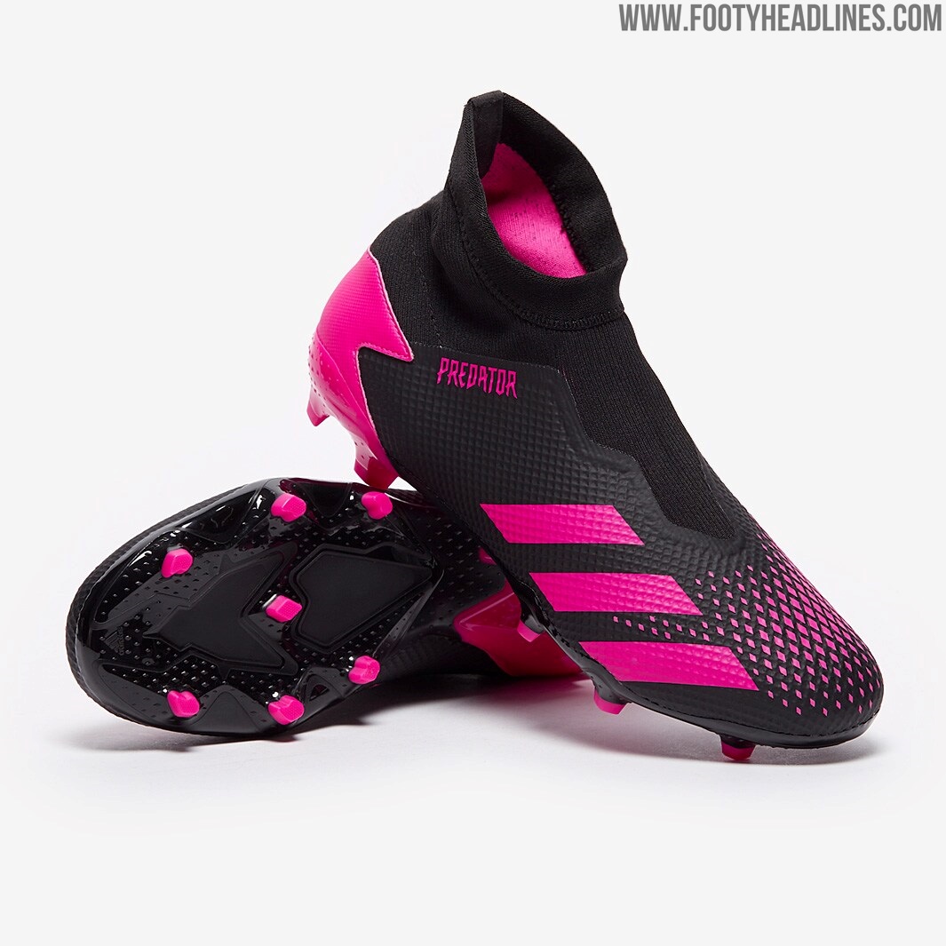 Surprise Launch Black Pink Adidas Predator 20 Boots Released